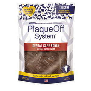 Plaque Off Dental Chew Bones (13 bones per bag)